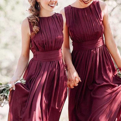 Custom Made Long Chiffon Bridesmaid Dresses – Elegant & Tailored to Fit