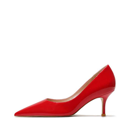 Red SD Dresscode classic party heels for women with a sleek pointed toe design