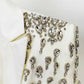Women's Hand Made Nail beaded White / Black Mid Length Blazer Dress