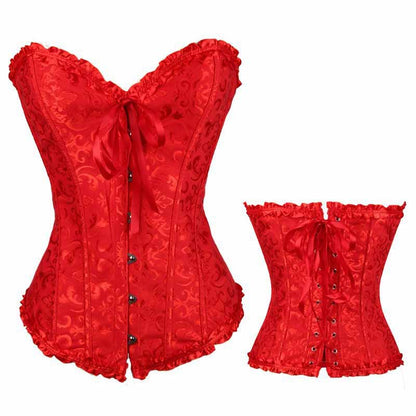 Corset Tops for Women Bustier Shapewear Lingerie Push Up Bodysuit