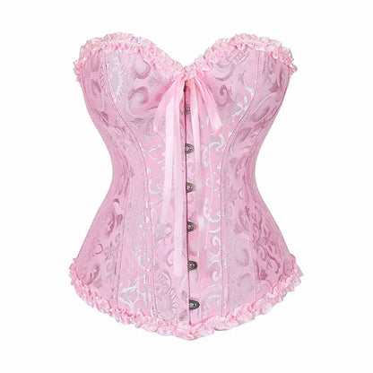 Corset Tops for Women Bustier Shapewear Lingerie Push Up Bodysuit