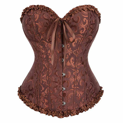 Corset Tops for Women Bustier Shapewear Lingerie Push Up Bodysuit