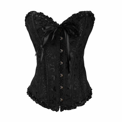 Corset Tops for Women Bustier Shapewear Lingerie Push Up Bodysuit