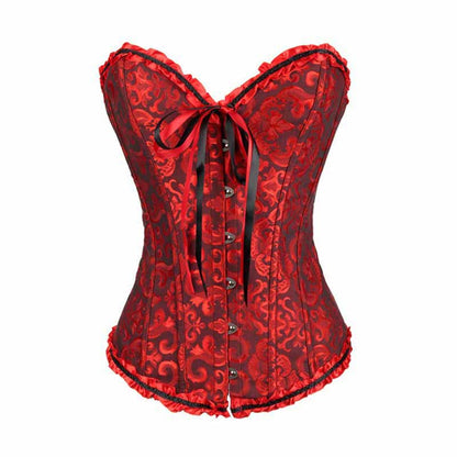 Corset Tops for Women Bustier Shapewear Lingerie Push Up Bodysuit