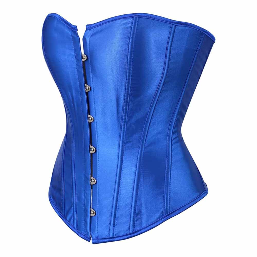 Women's Bustier Corset Top Sexy Lingerie Sets Satin Waist Cincher Body Shaper Bustier