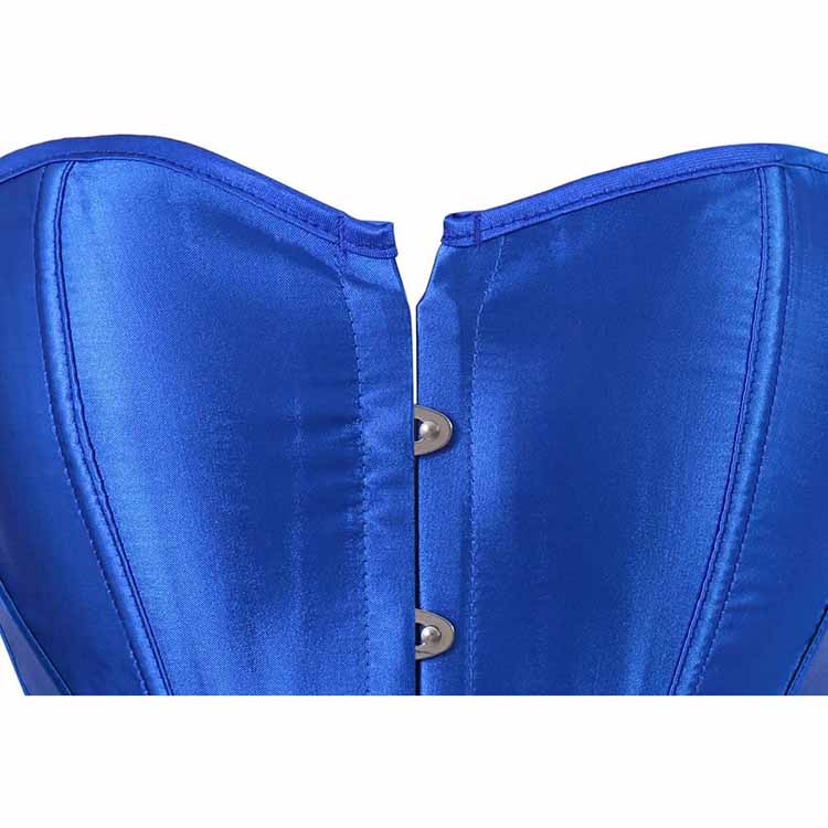 Women's Bustier Corset Top Sexy Lingerie Sets Satin Waist Cincher Body Shaper Bustier