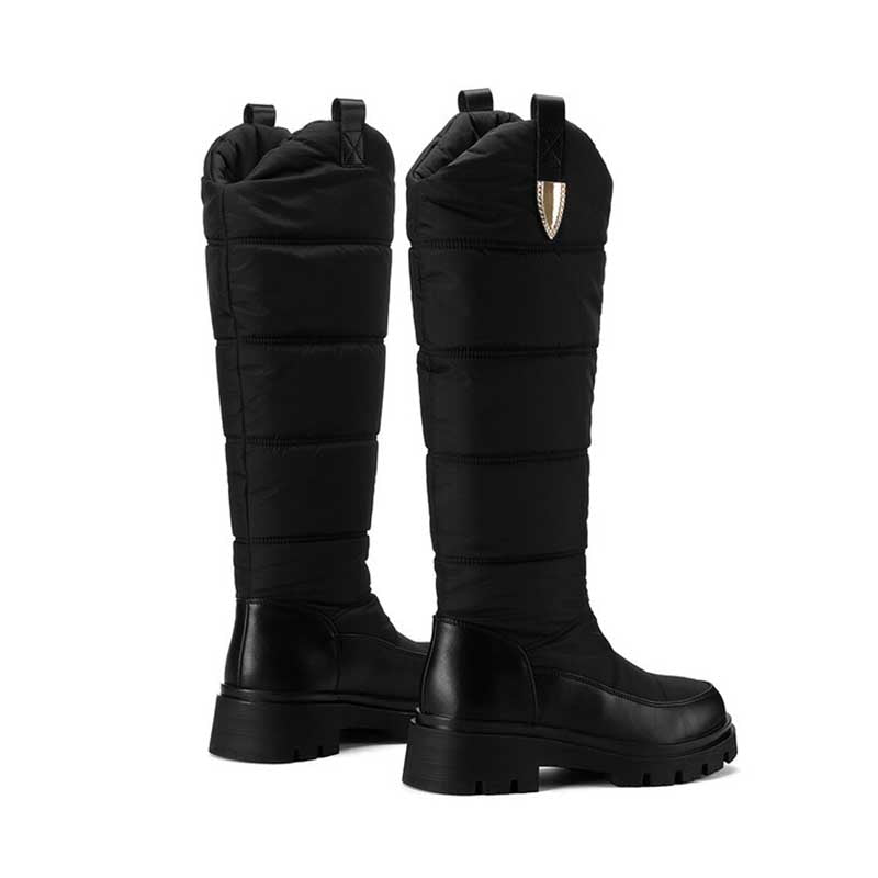 Ladies Winter Boot Faux Fur Warm Shoes Knee High Snow Boots