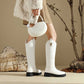 Ladies Winter Boot Faux Fur Warm Shoes Knee High Snow Boots