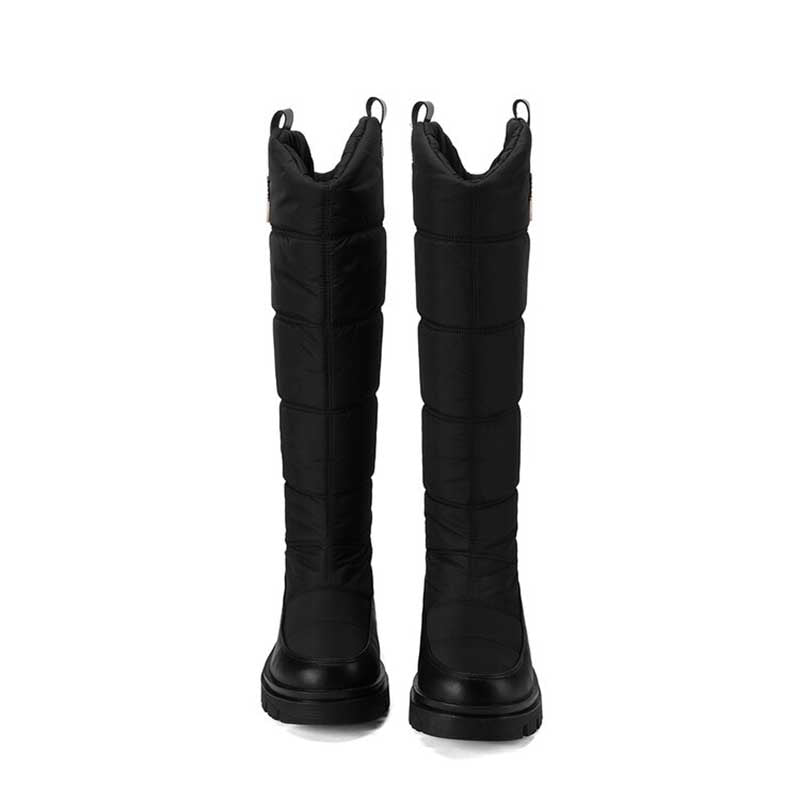 Ladies Winter Boot Faux Fur Warm Shoes Knee High Snow Boots