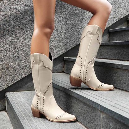 Women's Western Boot Snip Toe Boots