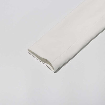 Women's Flower Embellished V-Neck Crop Top Blazer Wedding Coat