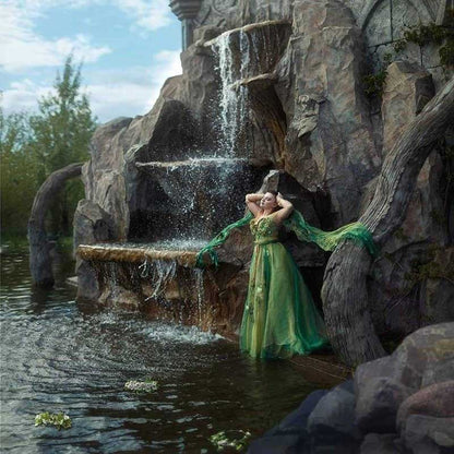 Women Tulle Robe for Maternity Dress Puffy Gown Off-The-Shoulder Prom