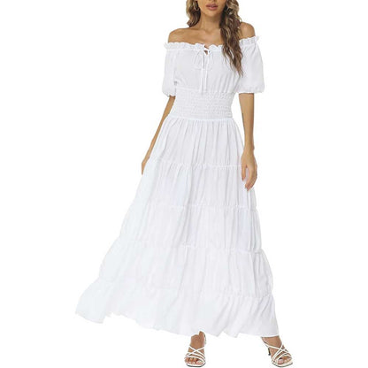 Off The Shoulder Medieval Dress HS0810