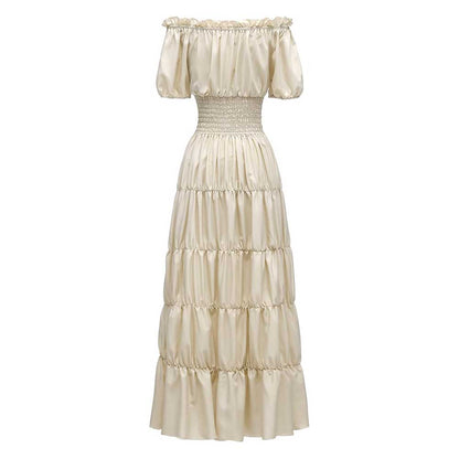 Off The Shoulder Medieval Dress HS0810