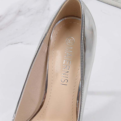 SD Dresscode event-ready patent leather pumps with a sleek design and shiny finish