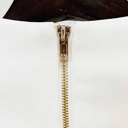 Women's Formal Skirt Suit Fitted nail bead diamond Short Crop Jacket + Mini Skirt Suit