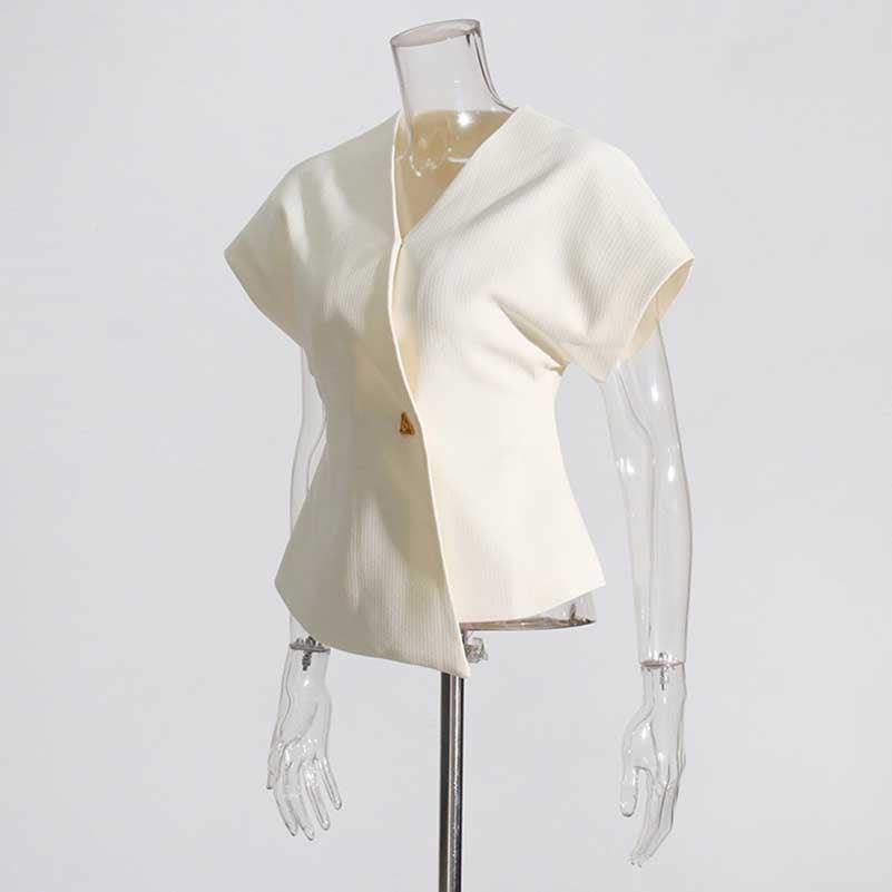 Asymmetric Top Irregular Waistcoats