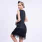 1920s Flapper Dress Fringe Dress Sequins Beaded Dress