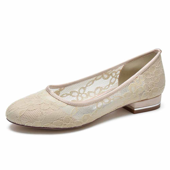 Lace Wedding Shoes comfortable event flat shoes SD Dresscode