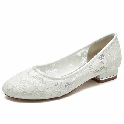 Lace Wedding Shoes comfortable event flat shoes
