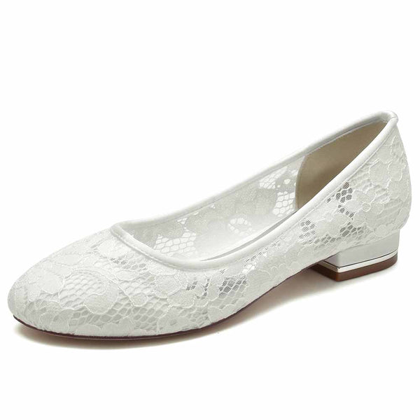 Lace Wedding Shoes comfortable event flat shoes SD Dresscode