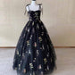 Vintage Sweetheart Embroidery Tulle Prom Dress Ball Gowns