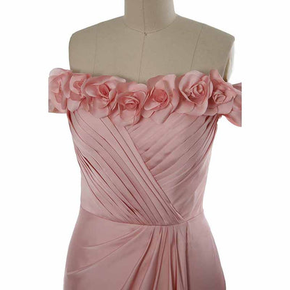 Women A-Line Formal Party Evening Gown Off Shoulder Long Prom Dress