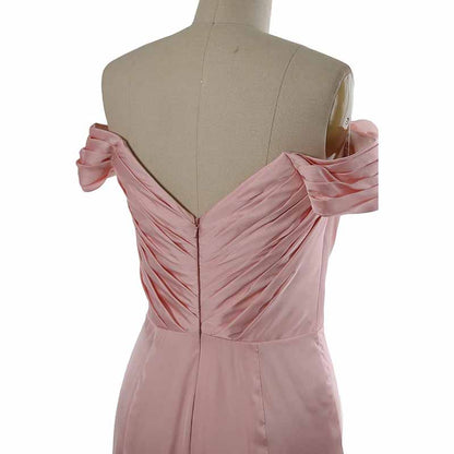 Women A-Line Formal Party Evening Gown Off Shoulder Long Prom Dress