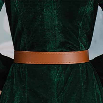 Halloween costumes cosplay dress dark green women's court dresses