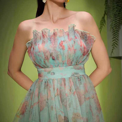 Tulle Strapless Short Homecoming Dress – Sweet & Flirty Party Dress for School Dance