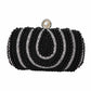 Evening Clutch Bag Pearl Beaded Purses Party Handbag