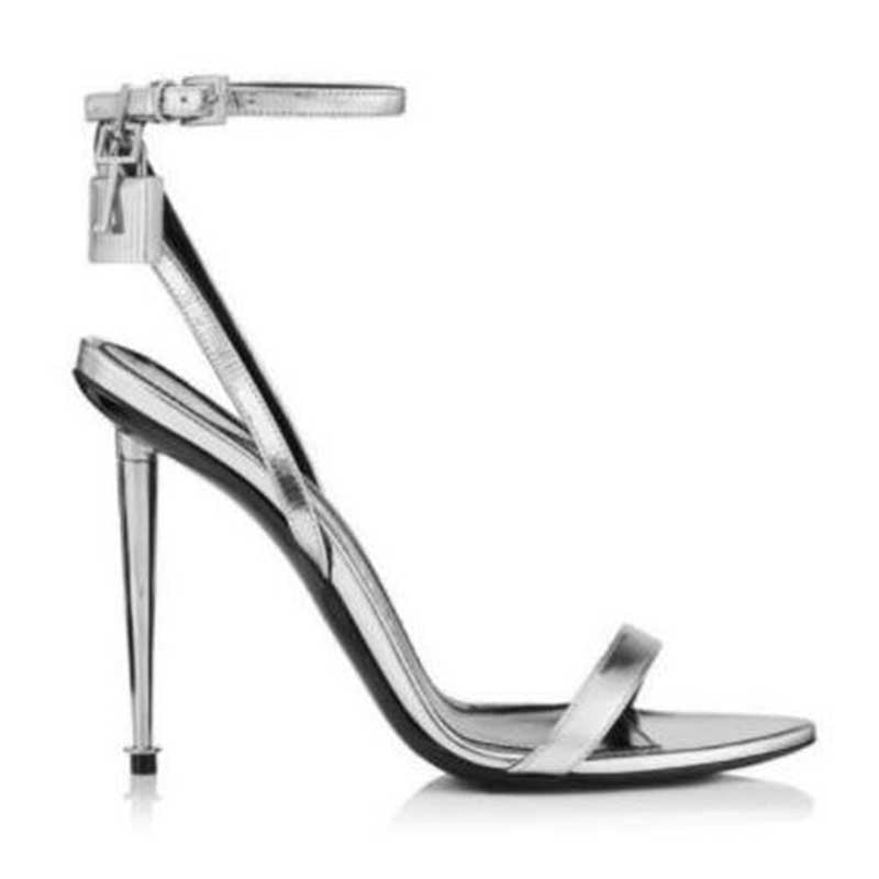 Women's Open Toe Ankle Strap Sandals High Heeled Pumps