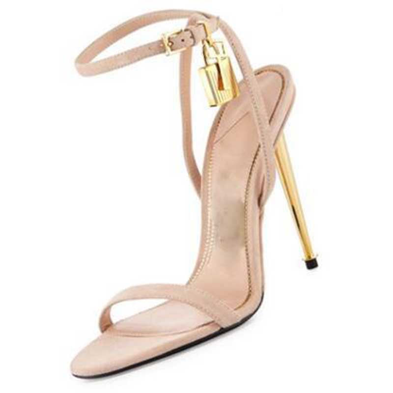 Women's Open Toe Ankle Strap Sandals High Heeled Pumps