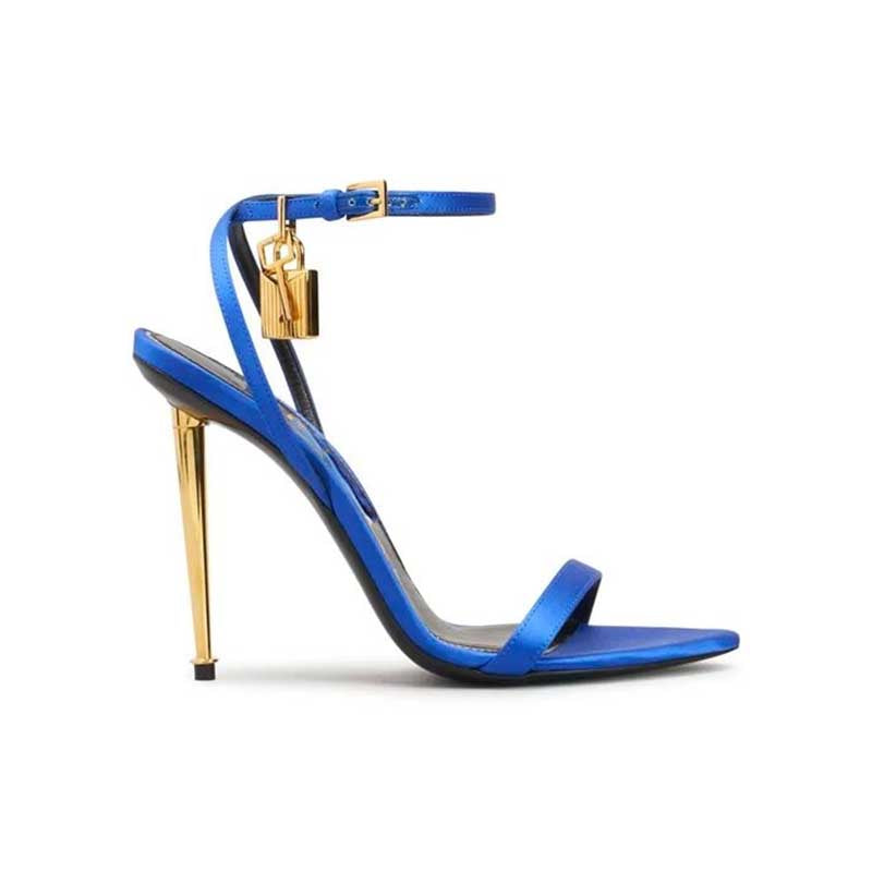 Women's Open Toe Ankle Strap Sandals High Heeled Pumps