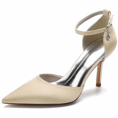 Womens Ankle Strap Pumps Party Heels Formal Dress Shoes