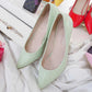 Women's Pointed Toe Pumps Kitten Heels Shoes