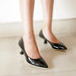 Women's Pointed Toe Pumps Kitten Heels Shoes