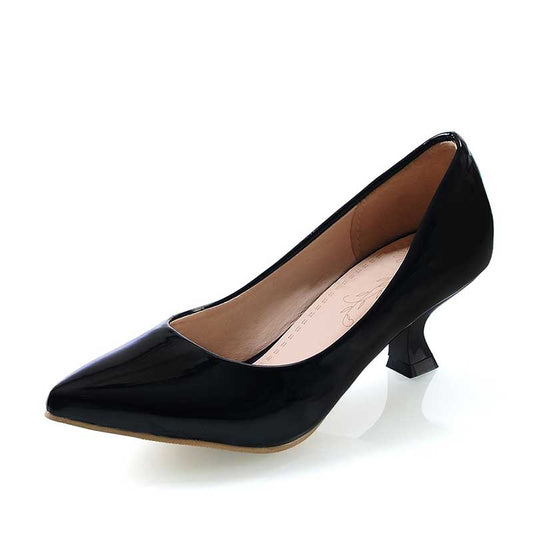 Women's Pointed Toe Pumps Kitten Heels Shoes