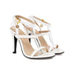 Women's High Heeled Sandals Open Toe Dress Ankle Strap Heels