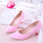 Women's Pointed Toe Pumps Kitten Heels Shoes