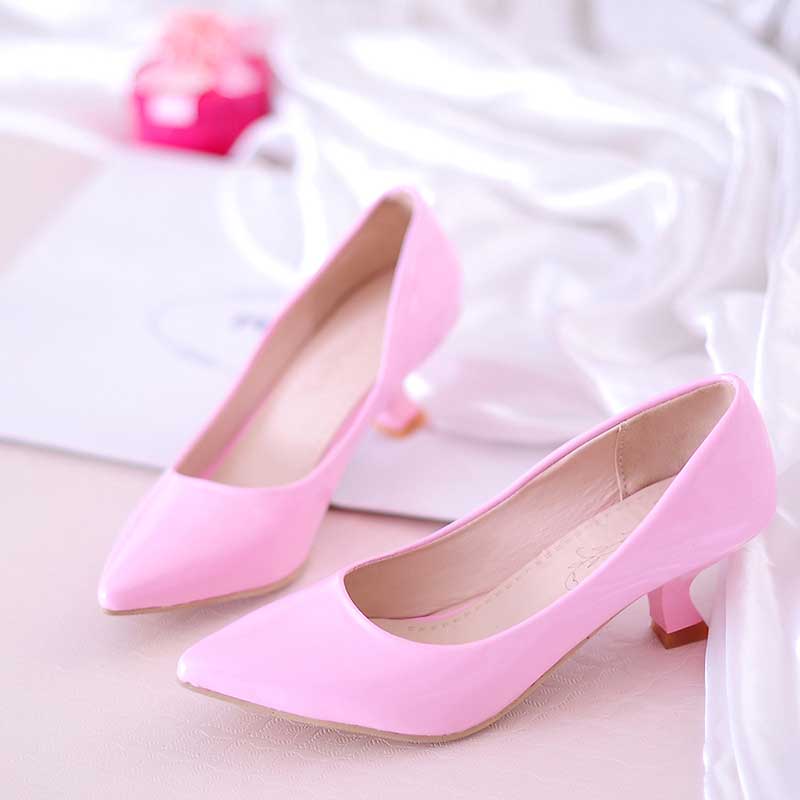 Women's Pointed Toe Pumps Kitten Heels Shoes