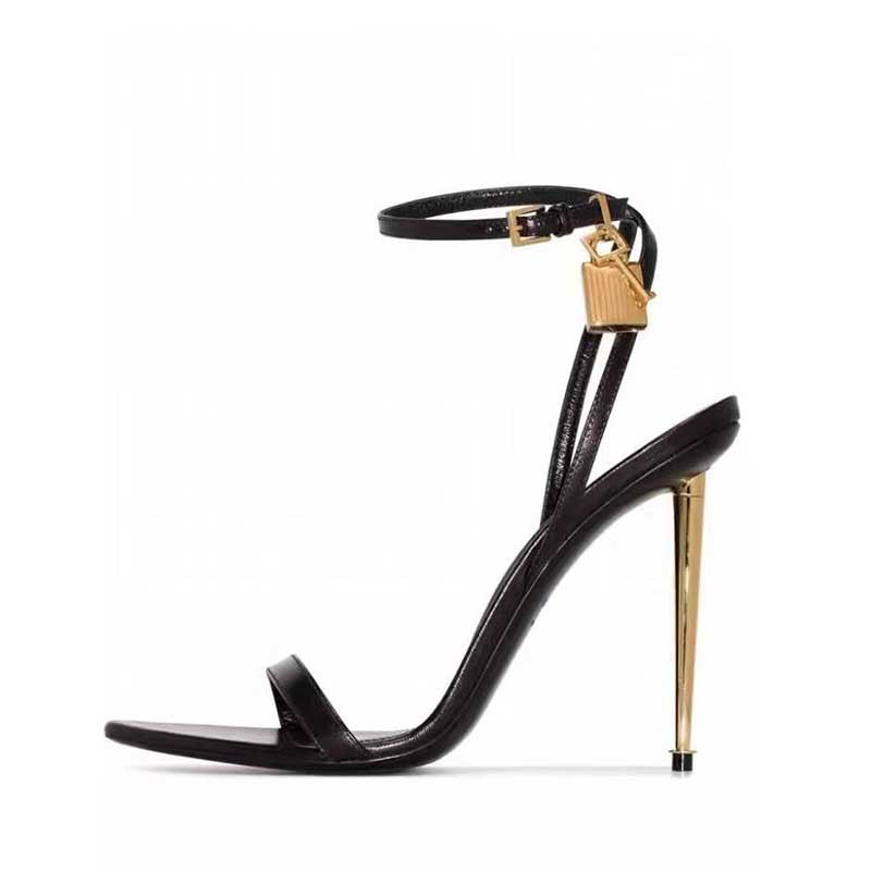 Women's Open Toe Ankle Strap Sandals High Heeled Pumps