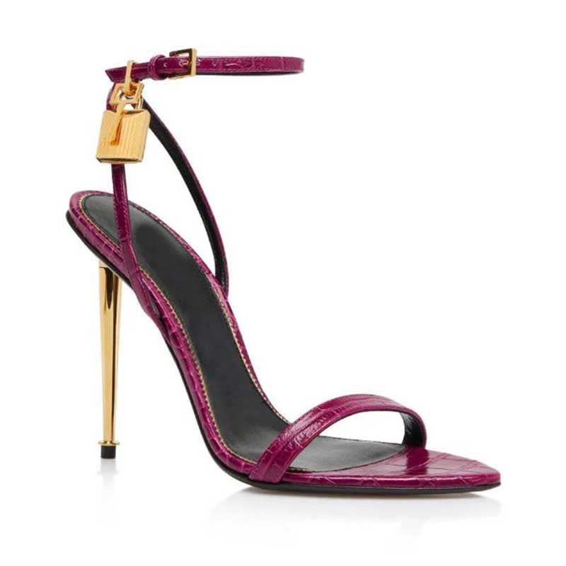 Women's Open Toe Ankle Strap Sandals High Heeled Pumps