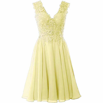 Chiffon Bridesmaid Dresses Elegant Lace Evening Prom Dress Homecoming Dresses