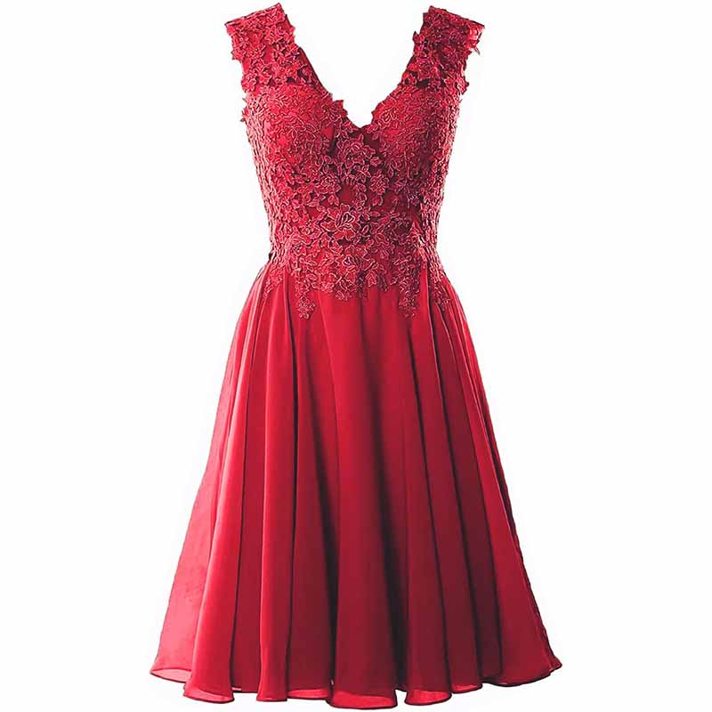 Chiffon Bridesmaid Dresses Elegant Lace Evening Prom Dress Homecoming Dresses