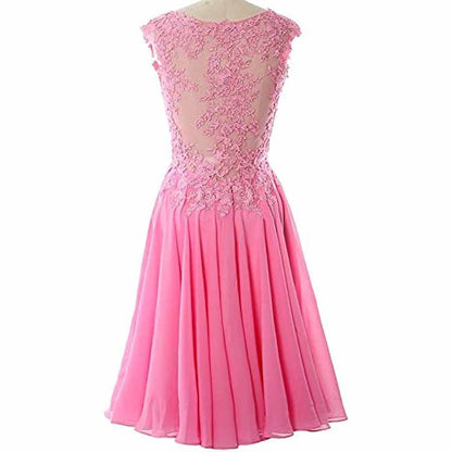Chiffon Bridesmaid Dresses Elegant Lace Evening Prom Dress Homecoming Dresses