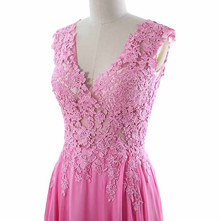 Chiffon Bridesmaid Dresses Elegant Lace Evening Prom Dress Homecoming Dresses