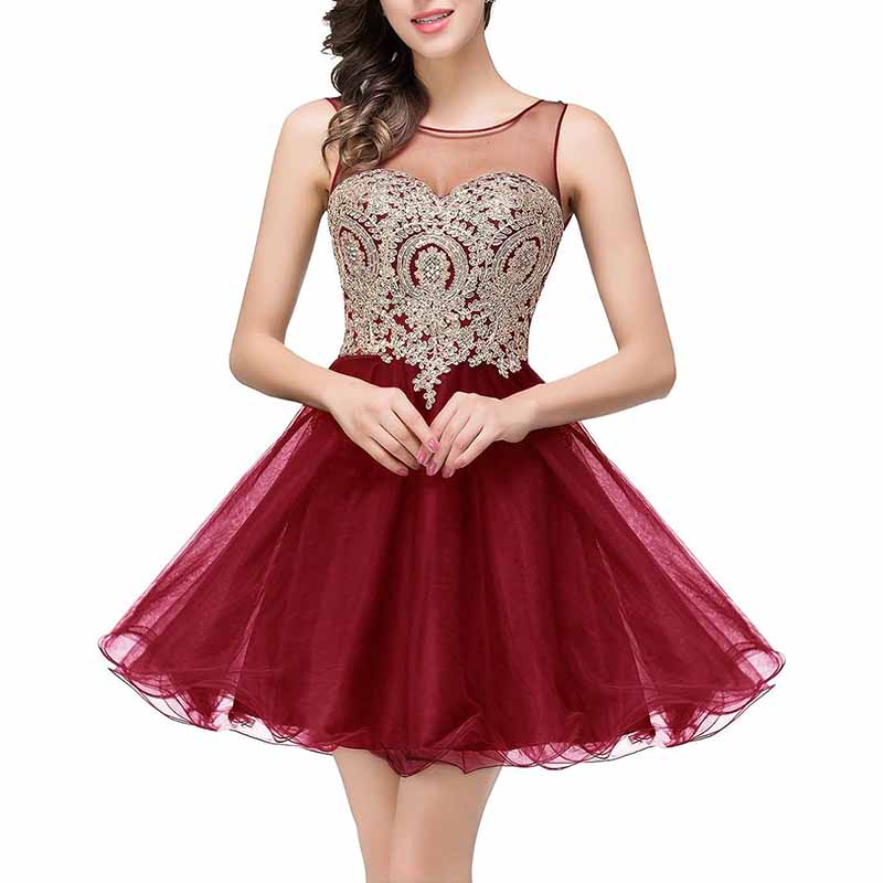 Women Gold Applique Homecoming Wedding Party Guest Dresses Gala Party SD Dresscode & Fashiontrends Women Gold Applique Homecoming Wedding Party Guest Dresses Gala Party SD Dresscode & Fashiontrends