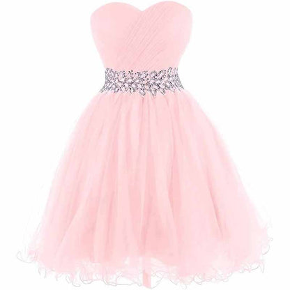 Women Short Prom Dresses Tutu Homecoming Dress A Line Tulle Party Cocktail Gown