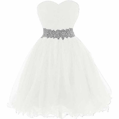 Women Short Prom Dresses Tutu Homecoming Dress A Line Tulle Party Cocktail Gown